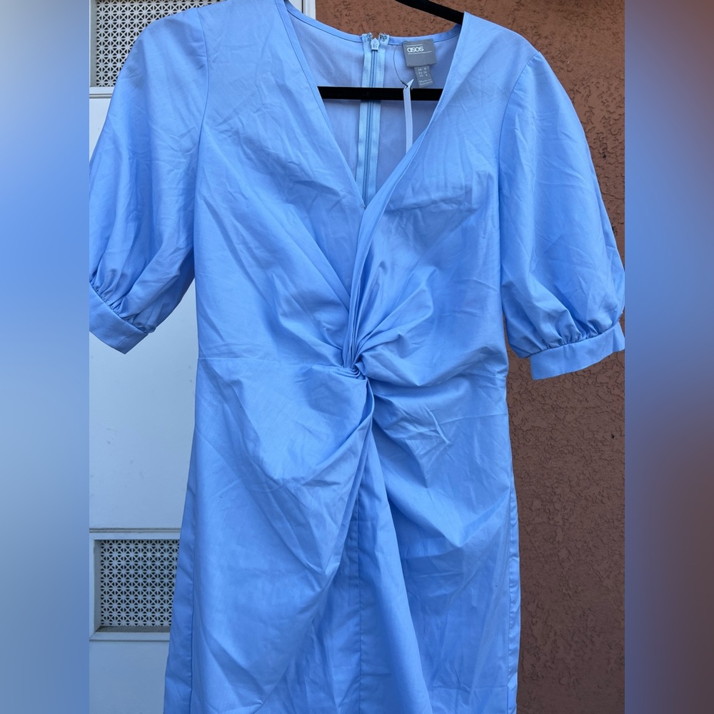 ASOS Blue Mini Dress - Picture 6 of 10